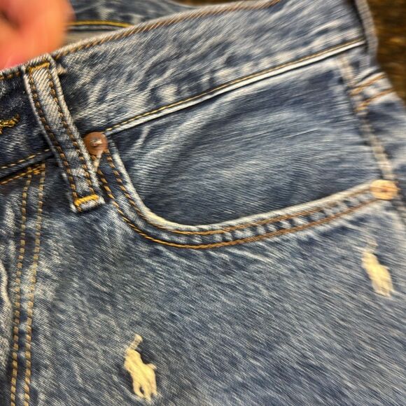 Polo Ralph Lauren Men’s Sullivan Slim-Fit Tapered Embroidered Pony Jeans 30x30 - Picture 9 of 14